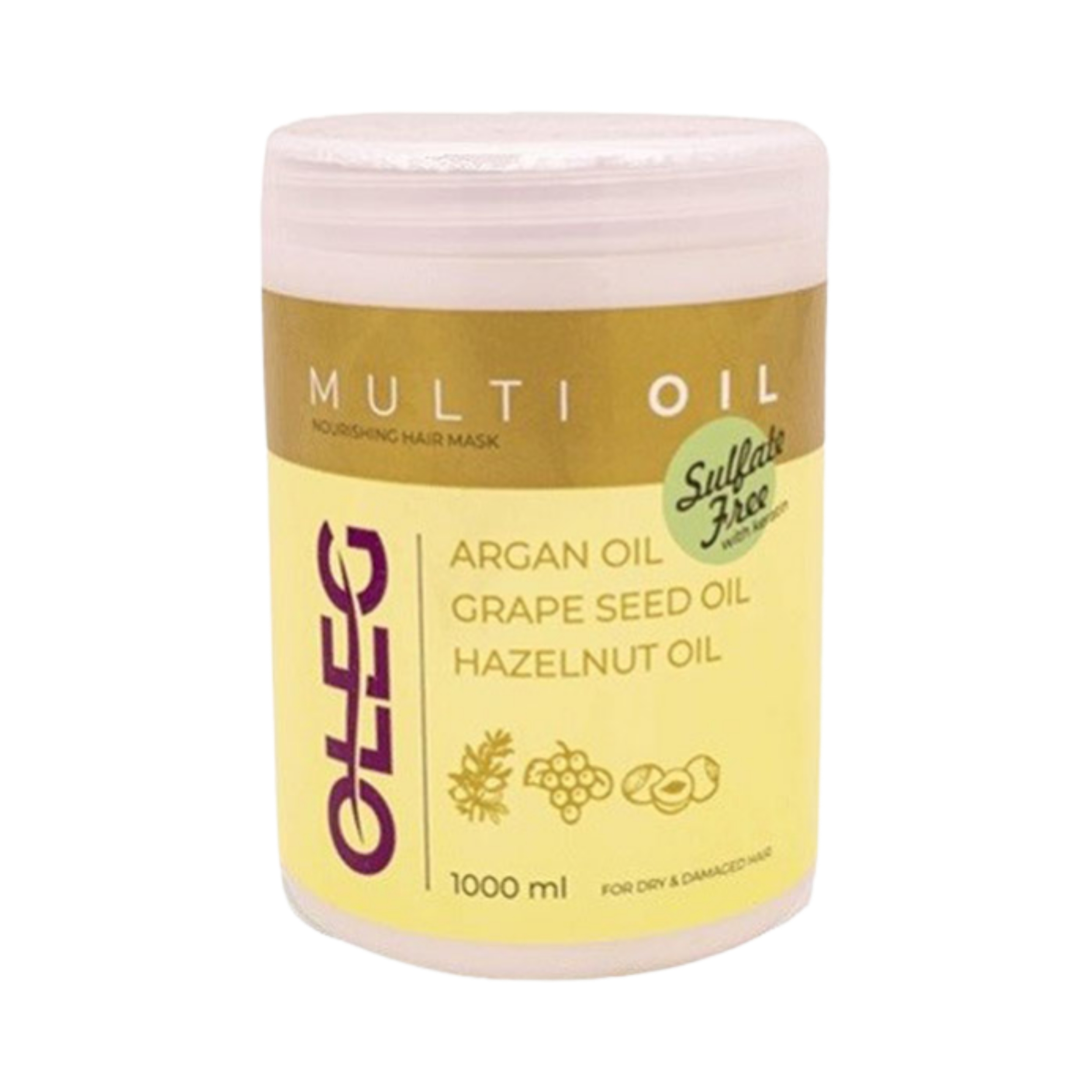 ماسک مو اولگ مدل multi oil حجم 1000 میلی لیتر